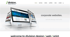 Desktop Screenshot of divisiondesign.co.uk